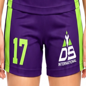 Uniforme de Fútbol Femenino Personalizado, Ropa Deportiva Personalizada, Cómoda, Cuello en V, Manga Corta, Absorbe la Humedad, Ajustada - Product Image 5