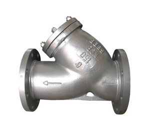 CF8 Y STRAINER F/E SS 304 PERFORATED SHEET 1 mm THK 40 WIRE <b>MESH</b> <b>SCREEN</b> High Pressure Flange Flexible Hexagon OEM/ODM - Product Image 1