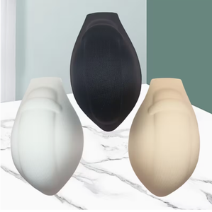 Contoured Abdominal Support Pads 2Pcs Soft Spandex Tummy Control Shapewear for Men All Seasons groin <b>protector</b> MMA groin guard - Product Image 4