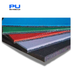 SBR กระเบื้องยางย้อมสีหรือแผ่นยาง EPDM ใช้ปูพื้นกันลื่นในยิมประเภทผลิตภัณฑ์พื้นยาง - Product Image 2