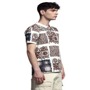 Camiseta de Algodón Lisa Estilo Urbano Vintage, Camiseta Holgada con Hombros Caídos, Camiseta Personalizada de Alta Calidad con Estampado, Camiseta Pesada para Hombre - Product Image 3