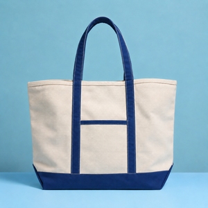Sac fourre-tout en toile de coton extra épais 800 GSM avec fermeture éclair - Product Image 1