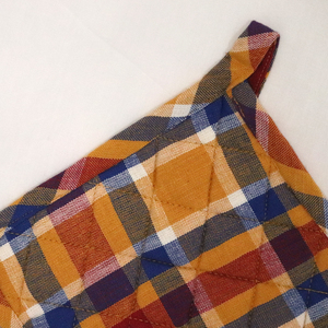 Eye Catching Design 100% Cotton, Recycled Yarn Dyed Pot Holders Trivets for Kitchen and <b>Tabletop</b> Usage Exporter in India - Product Image 6