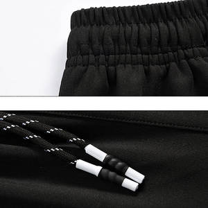 Ensemble T-shirt et short pour homme en coton 100% à séchage rapide, taille plus, manches courtes, col rond, pour l'été - Product Image 5