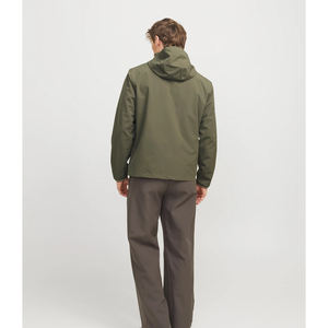 Chaqueta Deportiva Impermeable para Hombre, Estilo Urbano, Cortavientos Softshell para Deportes al Aire Libre, con Logotipo Personalizado, Talla Grande, Alta Calidad, a la Moda - Product Image 6