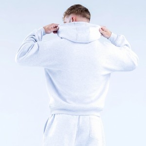 Sudadera con Capucha de Alta Calidad para Hombre, Diseño Personalizado con Logotipo, Venta al por Mayor, Puños y Dobladillo Acanalados, Color Sólido, Tejido Transpirable, Corte Regular - Product Image 2