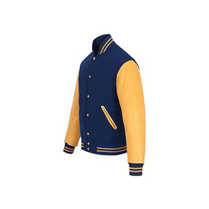 High Street Fashionable Waterproof Hooded Varsity <b>Jackets</b> for <b>Men</b> Stand Collar Lining Soft Wool Bulk Order Available - Product Image 2