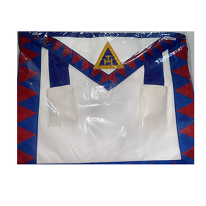 Tablier maçonnique provincial de haute qualité, personnalisé, durable et tendance, avec aimant et broderie sur mesure, service OEM - Product Image 3