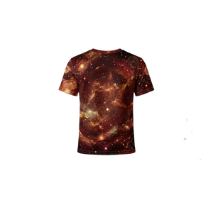Camiseta Premium de Manga Corta con Cuello Redondo para Hombre, de Poliéster Sublimado, con Estampado de Planetas Espaciales, Tela Suave para Gráficos Personalizados - Product Image 3