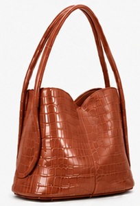 Bolso de Hombro de Lujo en Cuero Genuino Vintage con Bordado Abierto de Poliéster para Invierno/Primavera/Verano, Ideal para la Playa y Viajes, para Mujer - Product Image 2