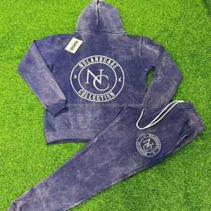 Conjunto Deportivo de Invierno con Bolsillo Oculto y Bordado Personalizado para Hombre, Sudadera con Capucha Gruesa, Conjunto Deportivo Informal con Logotipo Personalizado al por Mayor - Product Image 1