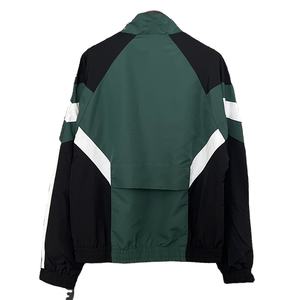 2025 Nueva fábrica personalizada streetwear chaqueta estampada cuello alto slim fit unisex hombres chaqueta cortavientos - Product Image 2