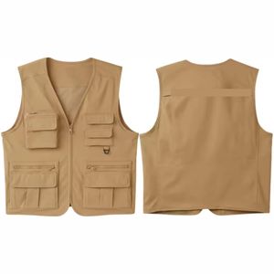 Chaleco de Seguridad para Trabajadores de la Construcción, Casual, Alta Visibilidad, Reflectante, Poliéster, Servicio OEM, Múltiples Bolsillos, Venta al Por Mayor - Product Image 4