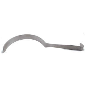 Spatule chirurgicale manuelle en acier inoxydable Surgist Deaver Lung Retractor DVR-2 22mm x 21.5cm pour chirurgie thoracique générale, certifiée CE - Product Image 5