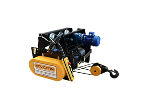 Best 3 Ton Capacity 9 Mtr Lifting Height <b>Wire</b> Rope Hoist Metal ABB Motor EMCO Brake PBL Gearbox - Product Image 3