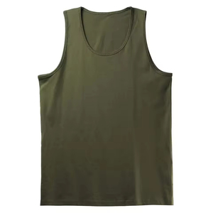 Débardeur Homme Personnalisé pour Entraînement Sportif, Gilet Sans Manches Anti-Transpiration, Vêtements de Fitness, Service d'Échantillons OEM Disponible - Product Image 4