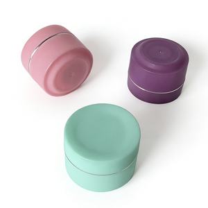 <span class=keywords><strong>Pot</strong></span> cosmétique en plastique PP 15g, finition mate, anneau argenté, anti-fuite, pour crème <span class=keywords><strong>visage</strong></span> et yeux, emballage personnalisé pour soins de la peau - Product Image 3