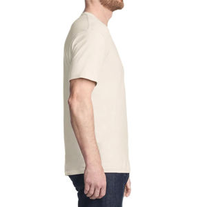 Camiseta de Hombre Personalizada de Alta Calidad, Cuello Redondo, Algodón Mercerizado con Amoníaco Líquido - Product Image 6
