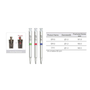 Implant Fractured <b>Screw</b> Removal Kit Shank <b>Driver</b> Claw Reverse Drill Dental Implant Manual Instruments Kit - Product Image 5