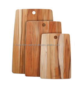 Tabla de cortar de madera de estilo vintage con asas, disco de corte de Chef, plato sólido para mostrador, 3 tablas de cortar decorativas - Product Image 5