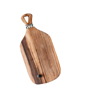 Premium Chopping Blocks Handmade Fruits Vegetable Cutting Board Flat <b>Butcher</b> Board Wooden Exclusive Design Board for Meat Fish - Product Image 2