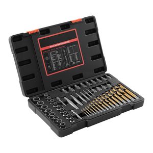 Set di 54 Estrattori per Dadi e Bulloni con Custodia Solida, Pratico Rimuovi-Viti - Product Image 1