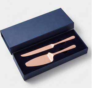 Espátula para Pastel Clásica en Oro Rosa, Perfecta para Cortar Pasteles de Boda, Servir Postres, Fiestas, Eventos Festivos y Uso Diario - Product Image 6