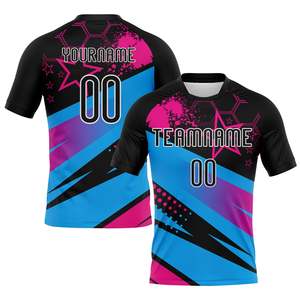 Personalized Sublimated 100% Polyester Sports Uniform Set OEM <b>Custom</b> Jersey Training Shorts Wholesale Club Team Apparel Wear - Product Image 2