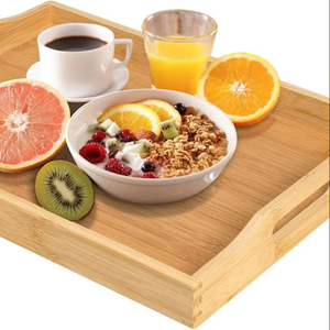 Plateaux de rangement en bois pour aliments, plateau à bijoux, organisateur de colliers et boucles d'oreilles, assiettes à bibelots, design moderne, facile à nettoyer - Product Image 3