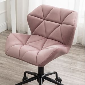 Sedia da Ufficio Girevole Regolabile Eldon Mauve con Trapuntatura a Diamante, Seduta Comoda per il Lavoro - Product Image 5