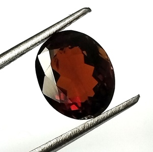 Pierre précieuse naturelle calibrée de haute qualité, tourmaline ovale taille facettes, 8x10 mm, 3,30 carats, pour la création de bijoux - Product Image 3