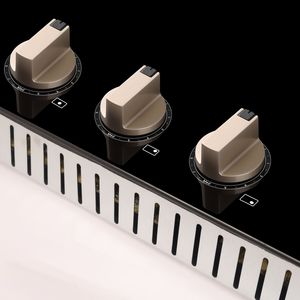 Placa de Inducción Eléctrica Inteligente de 9200W con 5 Controles de Perilla, 12 Ajustes de Temperatura y 5 Quemadores - Product Image 5