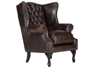 Sillón de Cuero Marrón de Lujo con Sofá Esquinero en Forma de L Acolchado, Inflable y Ajustable para Sala de Estar Moderna - Product Image 3