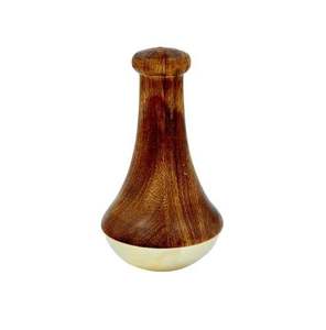 Black and Gold Facial Massage <b>Roller</b> Plated <b>Metal</b> Antique Style Crafted for Lymphatic Drainage and Contouring wholesale india - Product Image 1