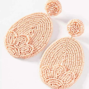 Boucles d'oreilles brodées à la main avec perles, bijoux élégants et tendance, boucles d'oreilles de luxe par MD HANDICRAFTS - Product Image 1