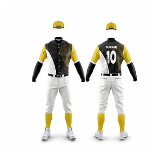 <b>Baseball</b> Uniform New Arrival High Quality Custom Made <b>Baseball</b> & Softball Wear 100% Polyester <b>Baseball</b> Uniform - Product Image 1