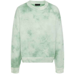 เสื้อฮู้ดดี้ลำลองสำหรับกิจกรรมกลางแจ้ง ผ้าฝ้าย 100% คุณภาพดีที่สุด ดีไซน์โดดเด่น เสื้อสเวตเชิ้ตคอกลมผู้ชายลายมัดย้อม ระบายอากาศได้ดีเยี่ยม - Product Image 1