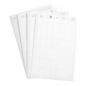 ฉลากโพลีเอสเตอร์แบบติดด้วยตนเอง Brady LaserTab สำหรับการระบุในห้องปฏิบัติการและการจัดการทรัพย์สิน พื้นผิวด้าน ทนทาน - Product Image 1