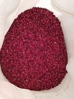 Pétales de rose séchés naturels en vrac pour formules cosmétiques, savons et masques faciaux