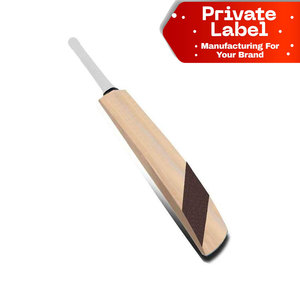 Bate de Críquet de Forma Tradicional de Madera de Sauce Inglés, Bate de Campo de Alto Rendimiento, Bate de Críquet Auténtico de Madera de Sauce Inglés, Tamaño Estándar para Hombre - Product Image 1