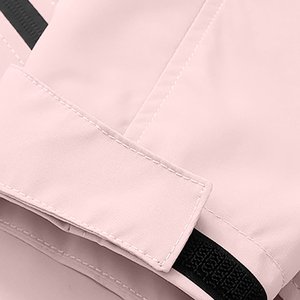 Zipper Pocket <b>Women's</b> Woven Coat Hooded Windproof Secure Storage Sport Concealed Performance Athletic Winter Outerwear Tech - Product Image 4