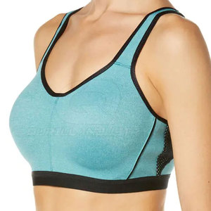 Sujetador Deportivo de Alto Rendimiento para Mujer, con Logotipo Frontal, Alta Sujeción, Secado Rápido, Transpirable, Spandex/Nailon, para Fitness y Actividades al Aire Libre - Product Image 4