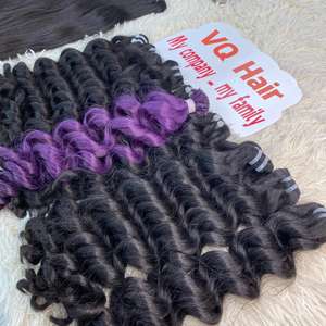 Virgen sin procesar Super doble cutícula dibujada alineada cabello rizado vietnamita crudo estilo de onda natural vendedor de cabello humano comprometido - Product Image 6