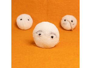Lot de décorations suspendues pour Halloween en feutre et laine blanche, ornements tête de momie, cadeau pour enfants - Product Image 2