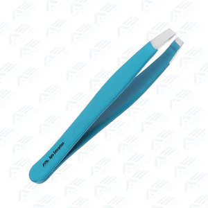 Professional Precision Tool for Eyebrow Shaping Hair <b>Removal</b> Stainless Steel Eyebrow Tweezers with Slanted and Pointed Tips - Product Image 3