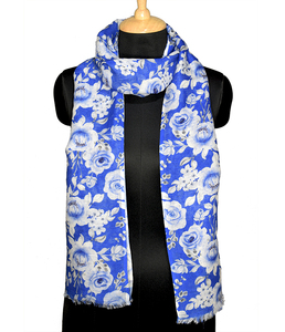 Bufanda Ligera de Lino al por Mayor para Mujer, Colores Lisos, Personalización Disponible - Product Image 3