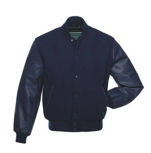 Veste universitaire unisexe Stonefield réversible, imperméable et respirante en laine, avec logo frontal, grande taille, streetwear d'hiver - Product Image 1