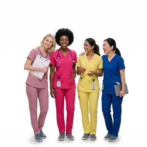 Tenues médicales stylées et personnalisées, vêtements de travail fonctionnels pour les cliniques dentaires et les professionnels de santé - Product Image 2