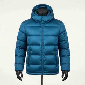 High Quality Best Formal Slim Reversible Quick Dry Breathable Waterproof Hooded Winter High Street Canvas Puffer Men <b>Jackets</b> - Product Image 1
