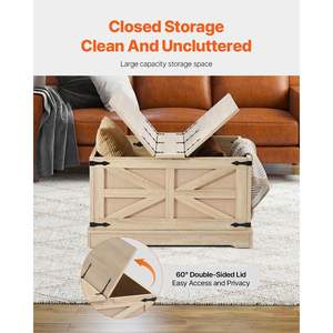 2-Tier Rectangle <b>Rattan</b> <b>Coffee</b> <b>Table</b> for Living Room for Your Home Decor - Product Image 3